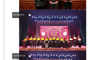 2020年度金華方格外國語學?！白蠲缹W生”人選